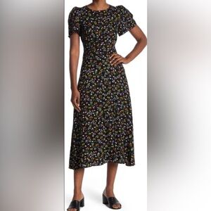 AFRM Open Back Short Sleeve Dress - Size Small